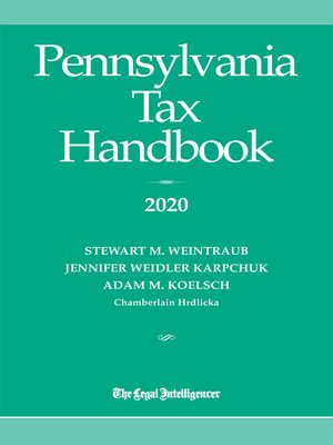 cover image of Pennsylvania Tax Handbook